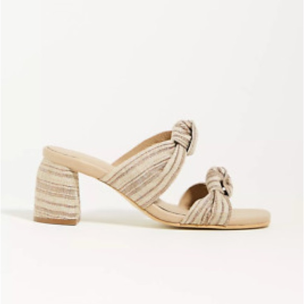 Kaanas Anthropologie Knotted Heel Slides